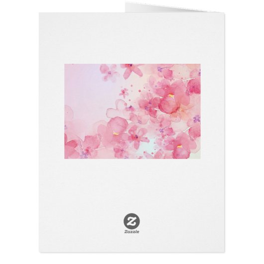 Joyful Birthday Wishes Greeting Card (Back)