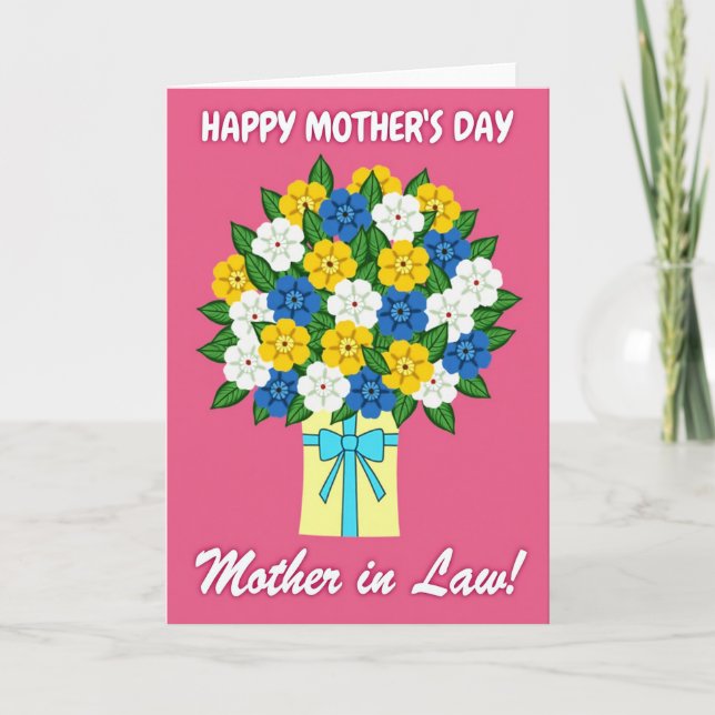 Joyful Bloom Mothers Day Card (Front)