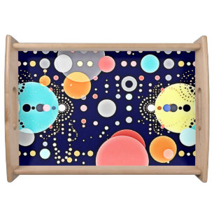 Joyful Bubble Universe Vision Serving Tray