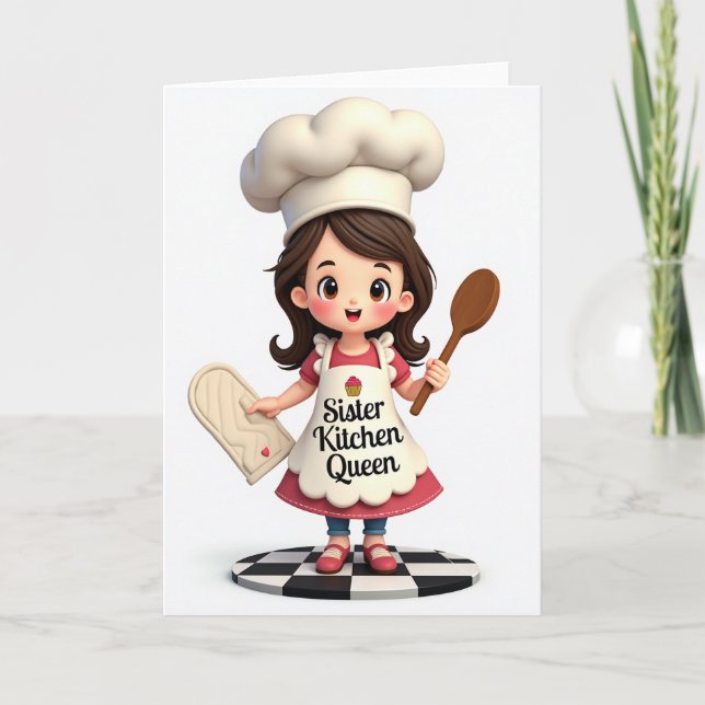 Joyful Chef Mothers Day Card (Front)