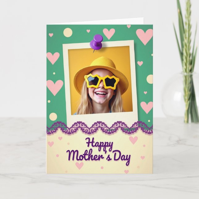 Joyful Child Mothers Day Card (Front)