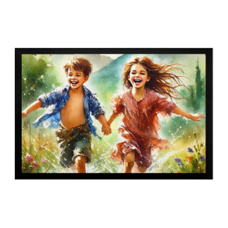 Joyful Childhood Moments - Acrylic Wall Art