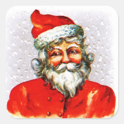 Joyful Christmas Days Square Sticker