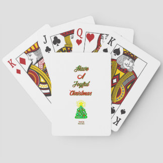 Joyful Christmas Playing Cards