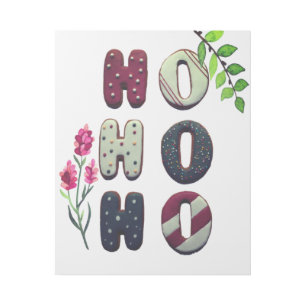 Joyful Christmas Santa Ho Ho Ho Decor - Festive