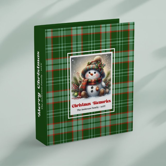 Joyful Christmas snowman tradition kids photo book 3 Ring Binder (Joyful Christmas snowman tradition kids photo book 3 ring binder)