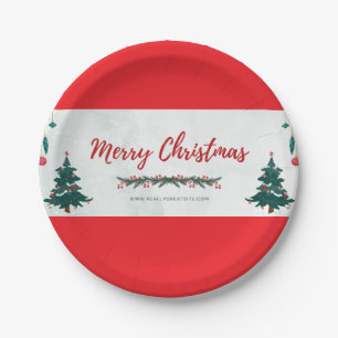 joyful Christmas spirit! Paper Plates