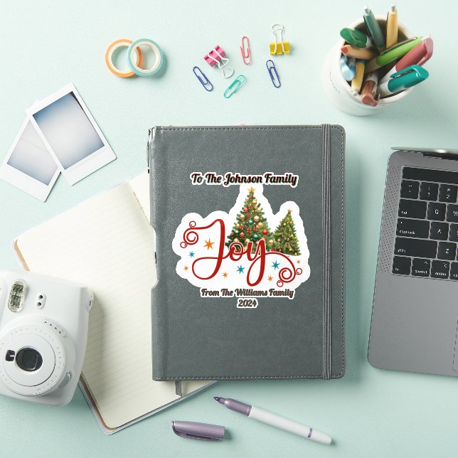 Joyful Christmas Sticker for Holy Night (iPad Cover)