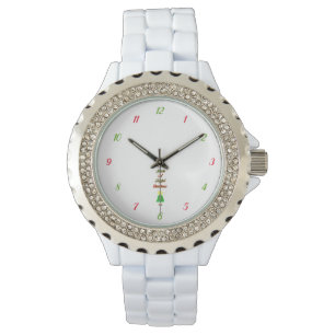 Joyful Christmas Women's Rhinestone Watch