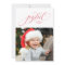 Joyful classic Christmas photo red