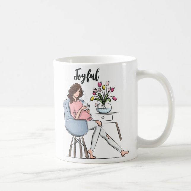 Joyful Coffee Mug (Right)