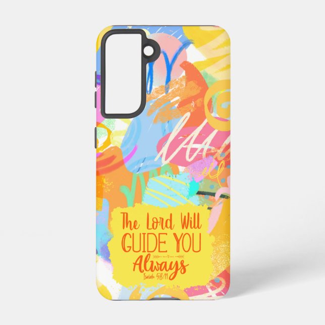 Joyful Colors Christian Cellphone Case - Editable (Back)