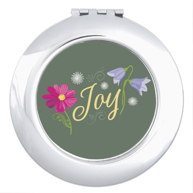 Joyful Compact Mirror (Front)