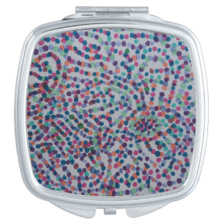 Joyful Confetti Compact Mirror