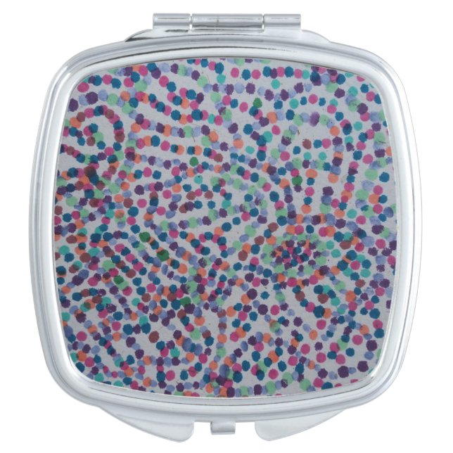 Joyful Confetti Compact Mirror (Front)