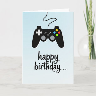 Joyful Controller Birthday Card