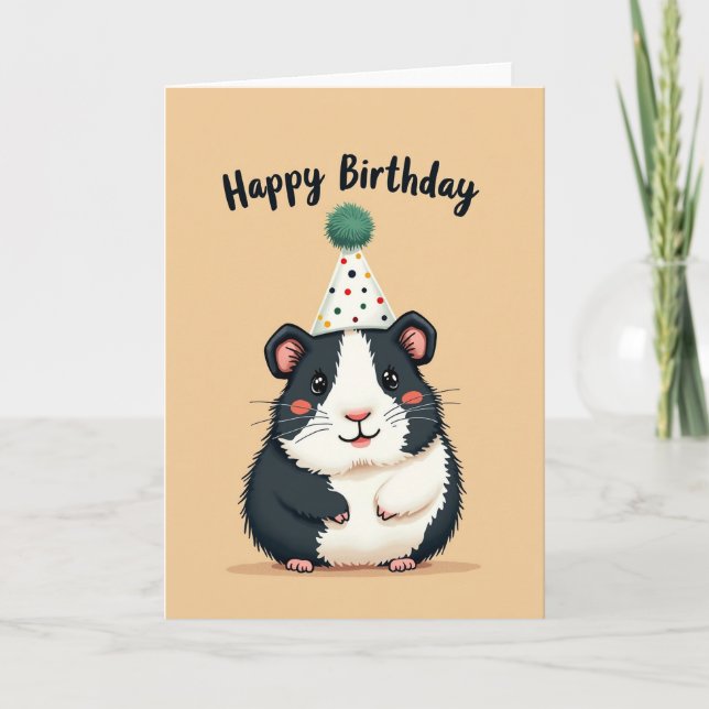 Joyful Creature Party Card (Front)