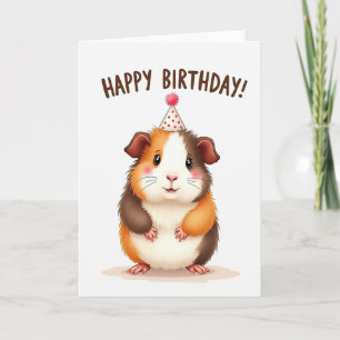Joyful Critter Birthday Card