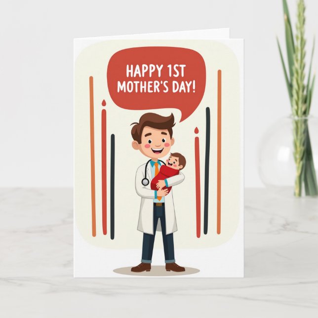 Joyful Dad Motherhood Card (Front)