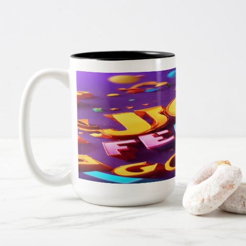 Joyful Dimensions Two_Tone Coffee Mug