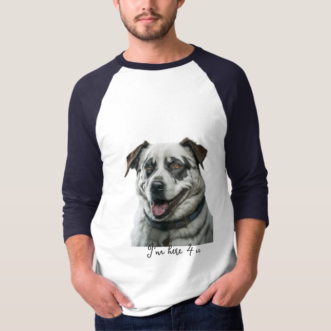 Joyful dog T-Shirt (Front)