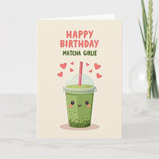Joyful Drink Birthday Card (Front)