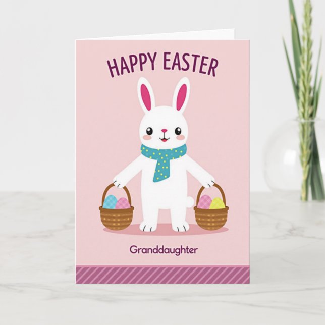Joyful Easter Granddaughter Card (Front)