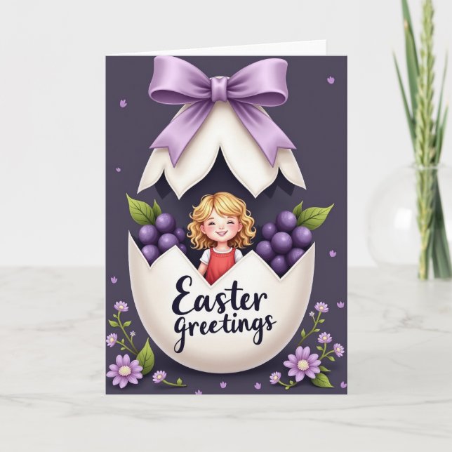 Joyful Easter Surprise Card (Front)