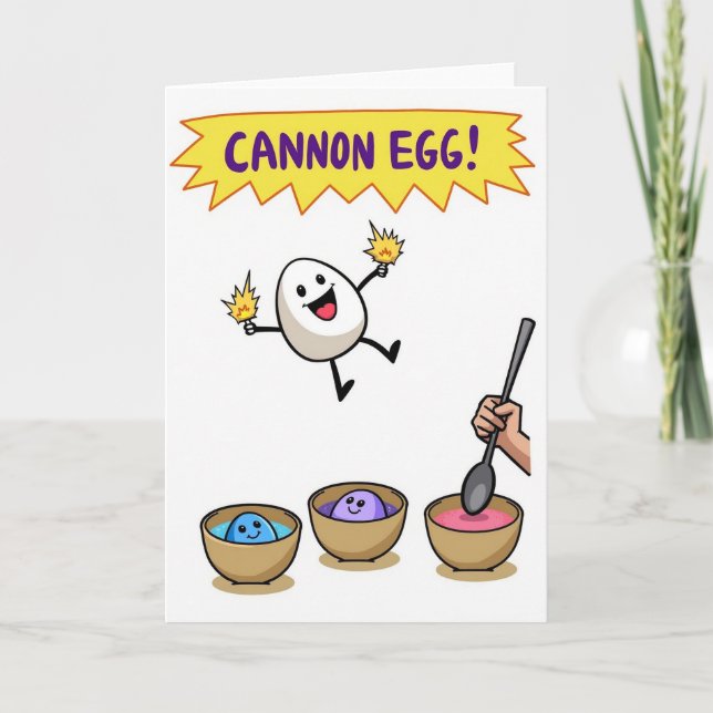 Joyful Egg Adventure Card (Front)