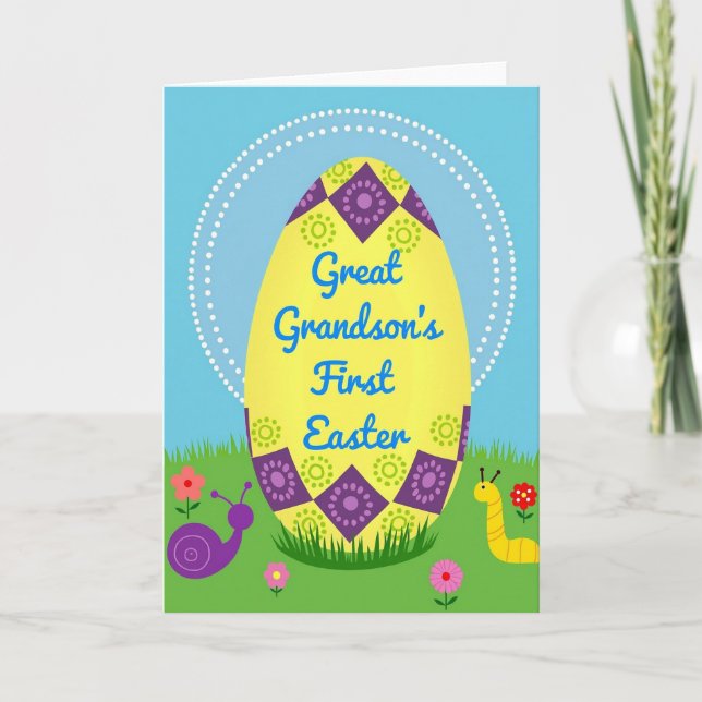 Joyful Egg Celebration Card (Front)