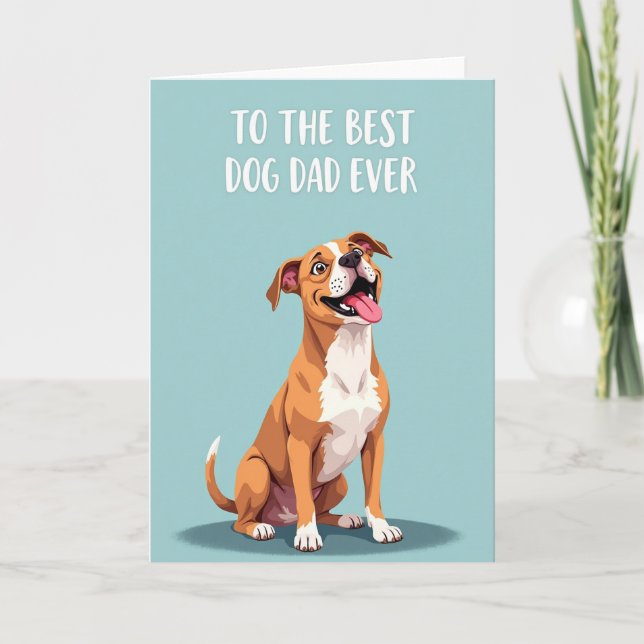 Joyful Fathers Day Pup Card (Front)