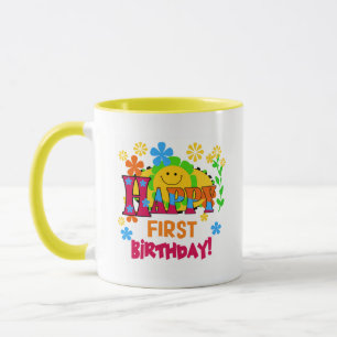 Joyful First Birthday T-shirts and Gifts Mug