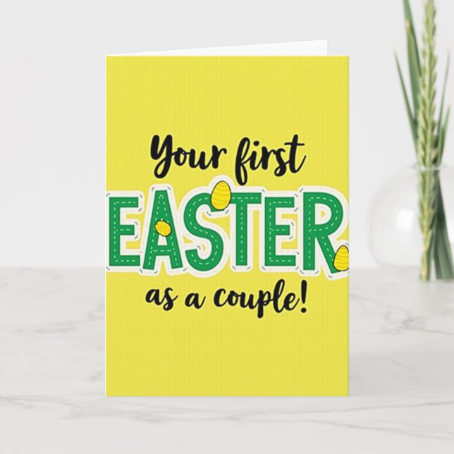 Joyful First Easter Card (Front)