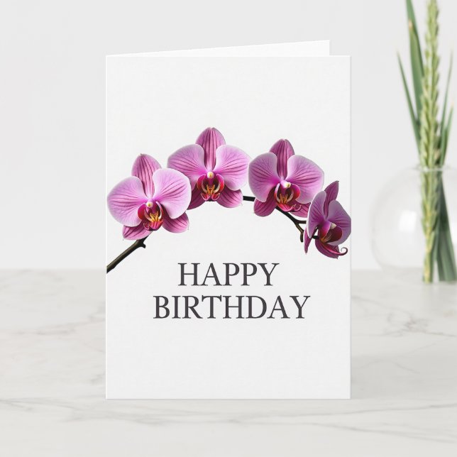 Joyful Floral Arch Card (Front)