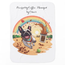 Joyful French Bulldog & Coffee Splash – Paws,