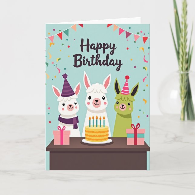 Joyful Friends Birthday Card (Front)