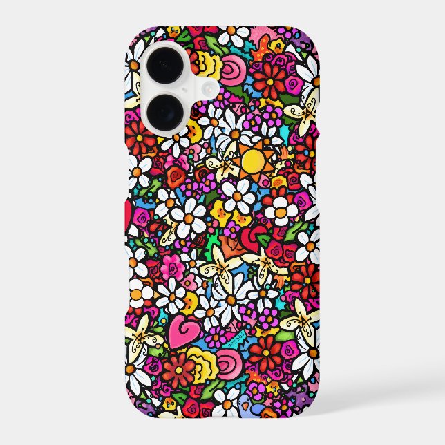 Joyful Garden Case-Mate iPhone Case (Back)