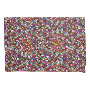 Joyful Garden Floral Pillow Case
