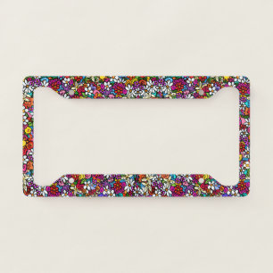 Joyful Garden License Plate Frame