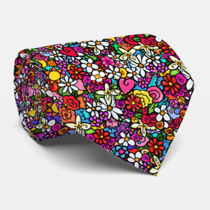 Joyful Garden Neck Tie