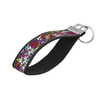 Joyful Garden Wrist Keychain