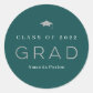 Joyful Grad Graduation Stickers or Envelope Seals