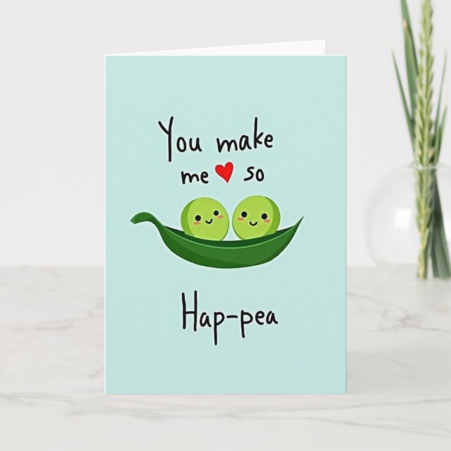 Joyful Green Happea Card (Front)
