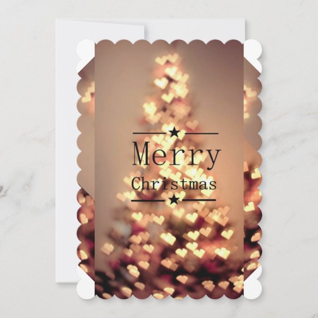 "Joyful Greetings for a Merry Christmas" (Front)