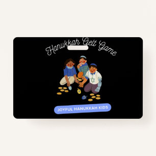 Joyful Hanukkah Kids Badge
