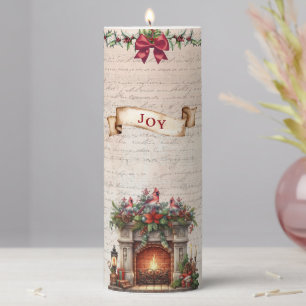 Joyful Harmony Pillar Candle