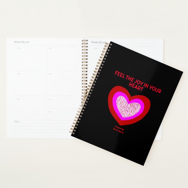 Joyful Heart Standard Planner (Display)
