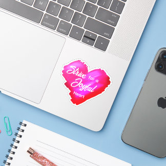 Joyful Heart Sticker