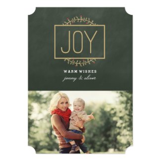 Joyful Holiday | 5x7 Paper Holiday Invitation