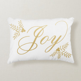 Joyful Holiday Accent Pillow